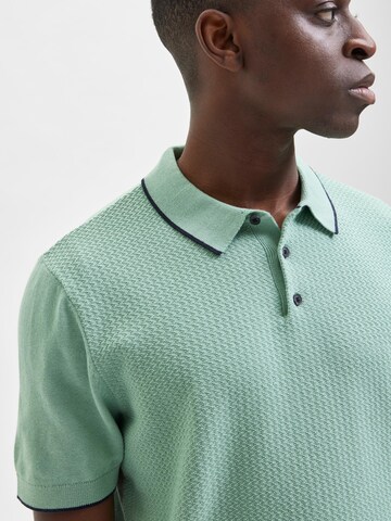 SELECTED HOMME Sweater 'Hank' in Green