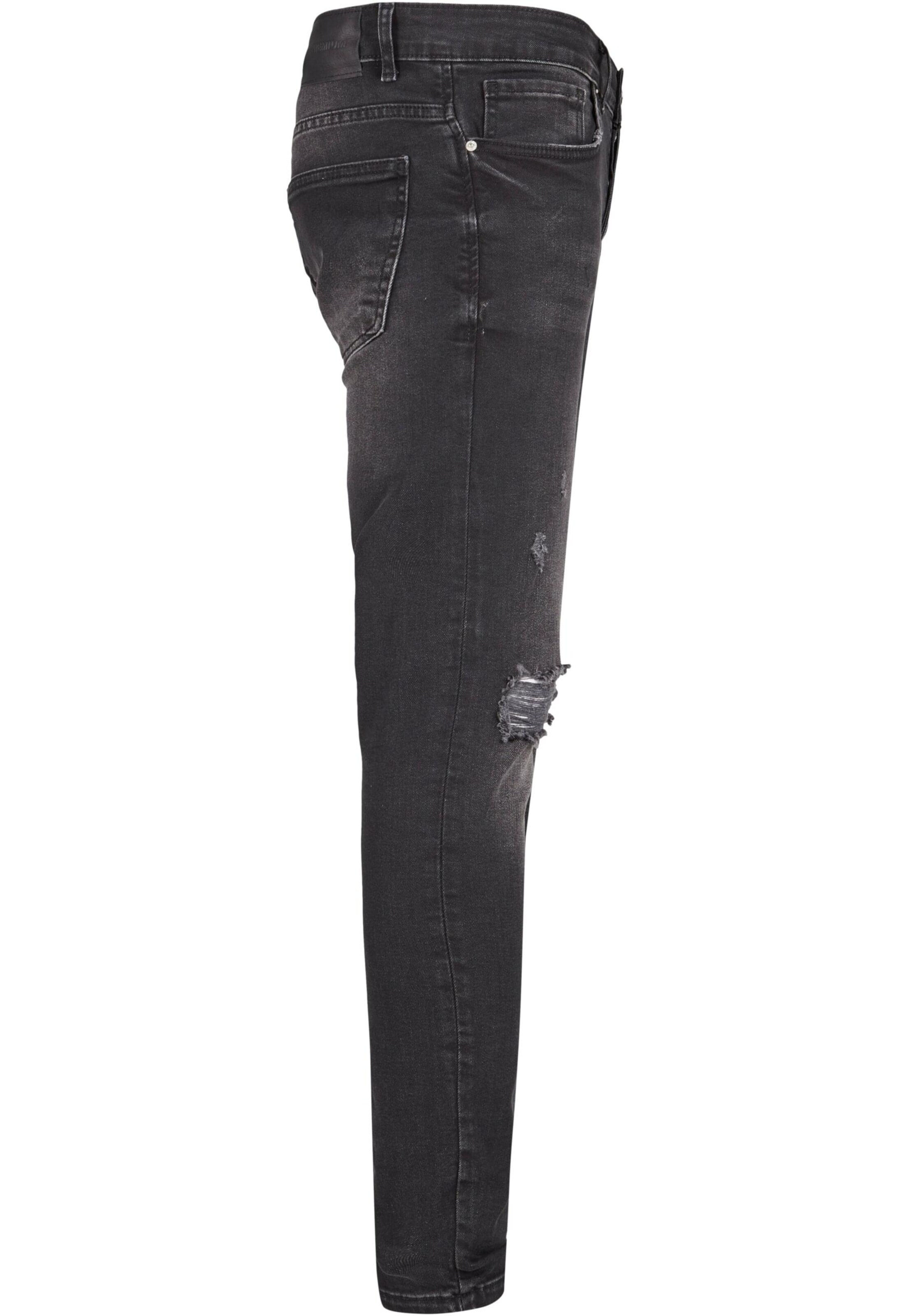 2Y Premium Regular Jeans in Black