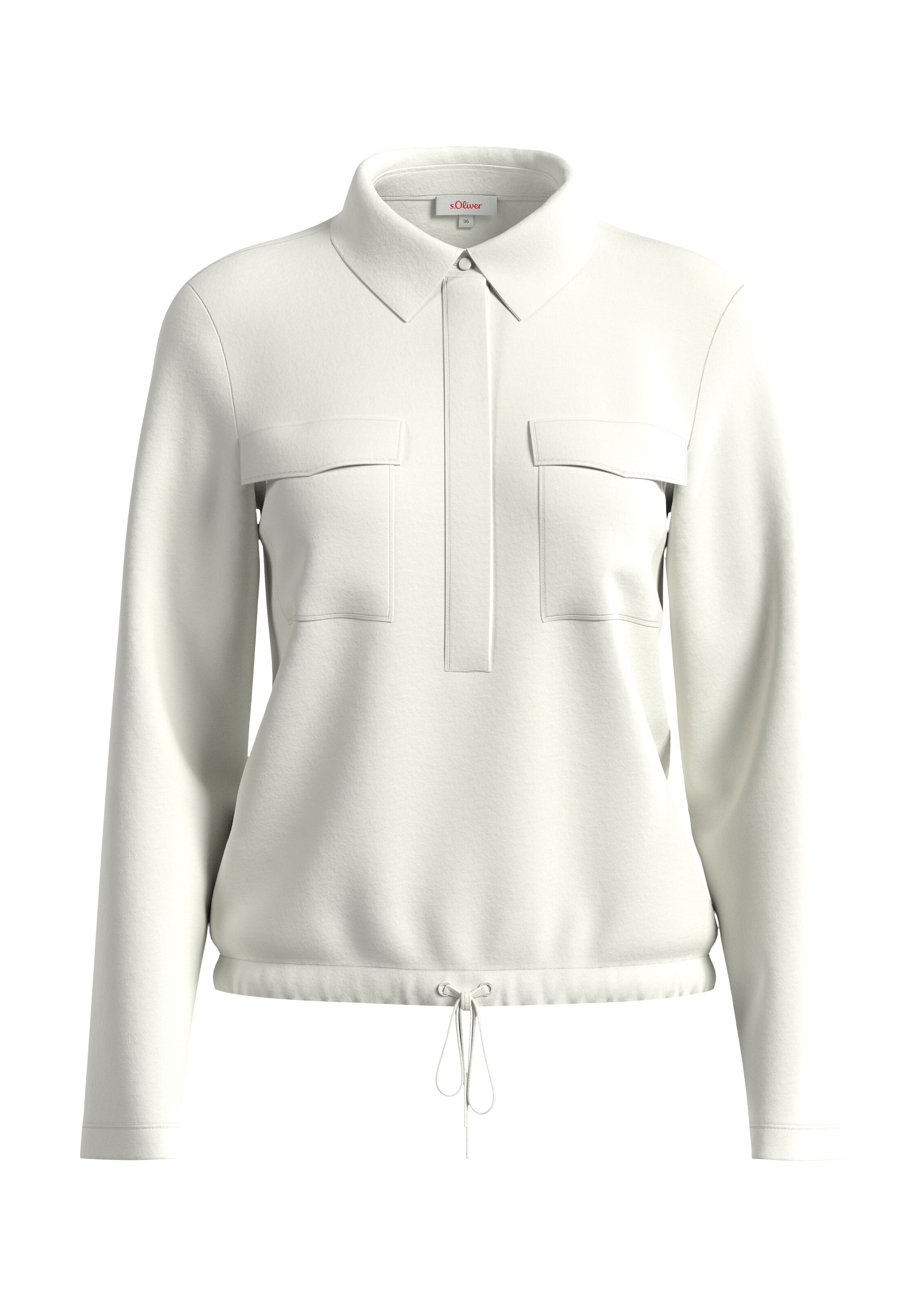 s.Oliver Shirt in Weiß: Vorderseite