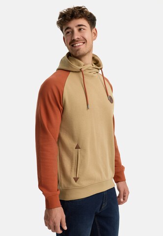 Sweat-shirt 'Rowland' INDICODE JEANS en beige