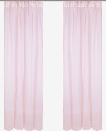 MY HOME Curtains & Drapes in Pink: front