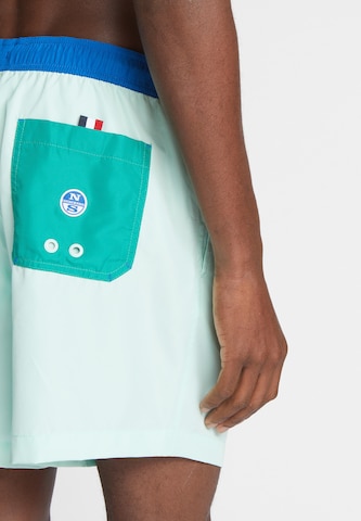 North Sails Zwemshorts in Blauw