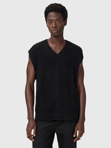 Pullover di AllSaints in nero: frontale