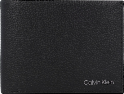 Portofel Calvin Klein pe negru, Vizualizare produs