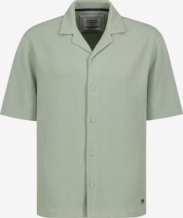 Sublevel Hemd in Grün: Vorderseite
