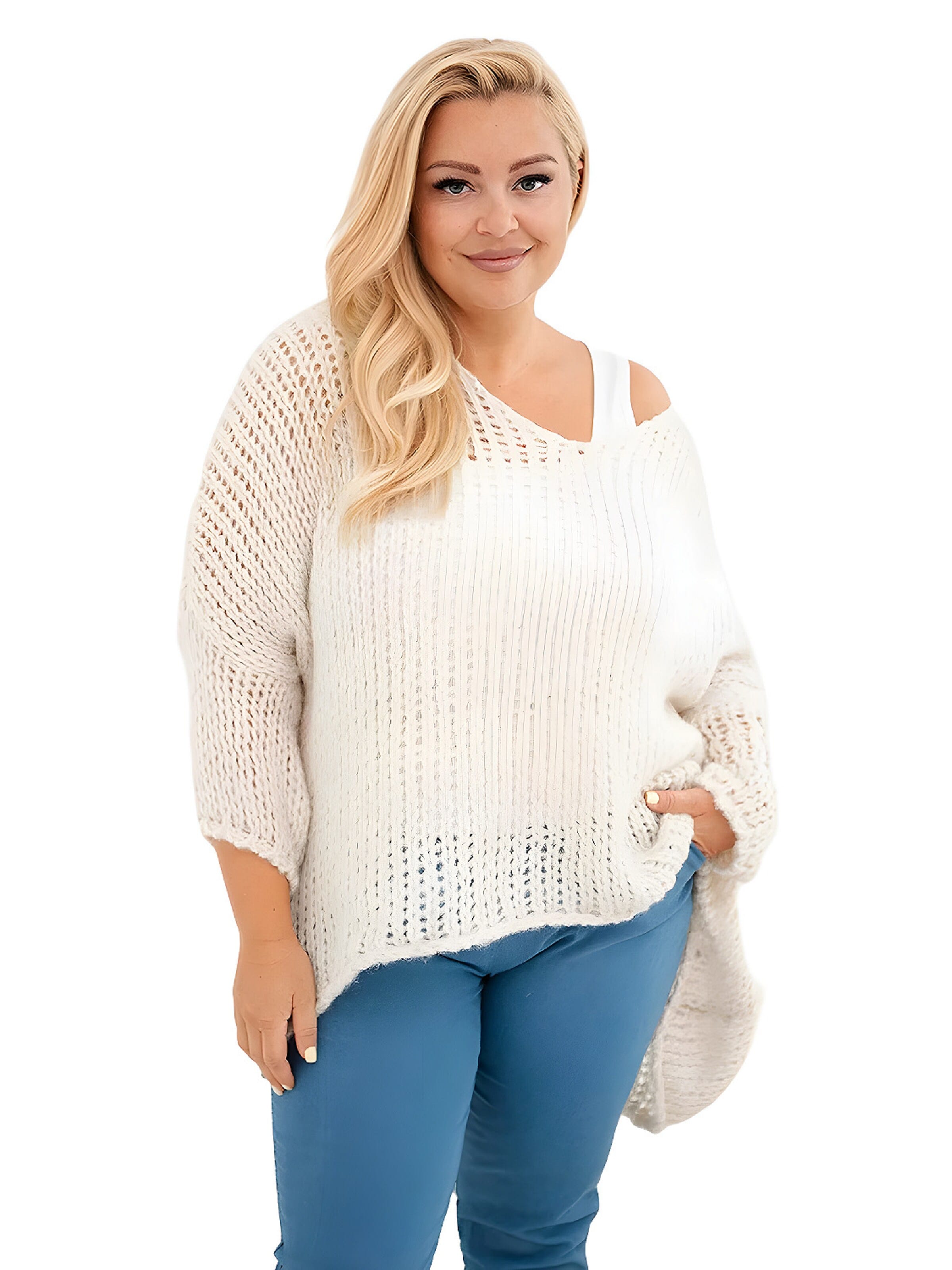 Lumera Pullover‌‌‌‌‌‌‌‌ in Beige: Vorderseite