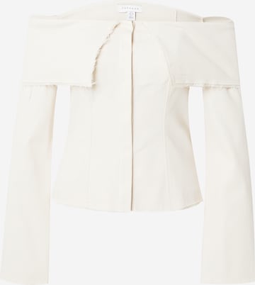 smėlio TOPSHOP Palaidinė: priekis