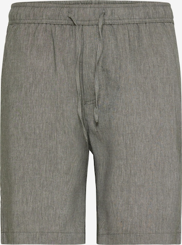 Casual Friday Chino ' CFTorp Linen Mix ' in Bruin: voorkant