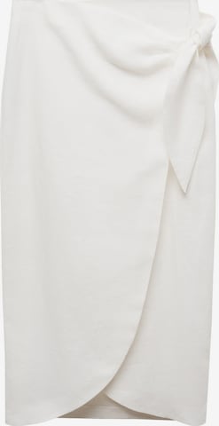 MANGO Skirt in White: front