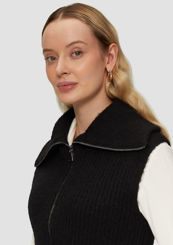 Cardigan s.Oliver BLACK LABEL en noir