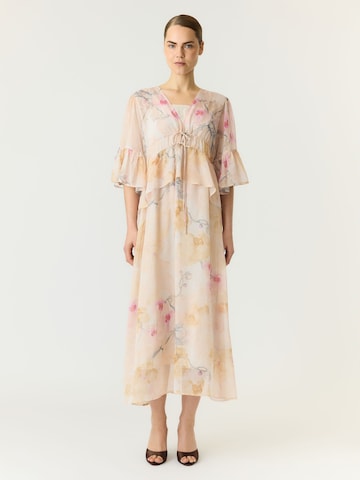 YAS Sommerkjole 'YASBlomina' i orange: forside