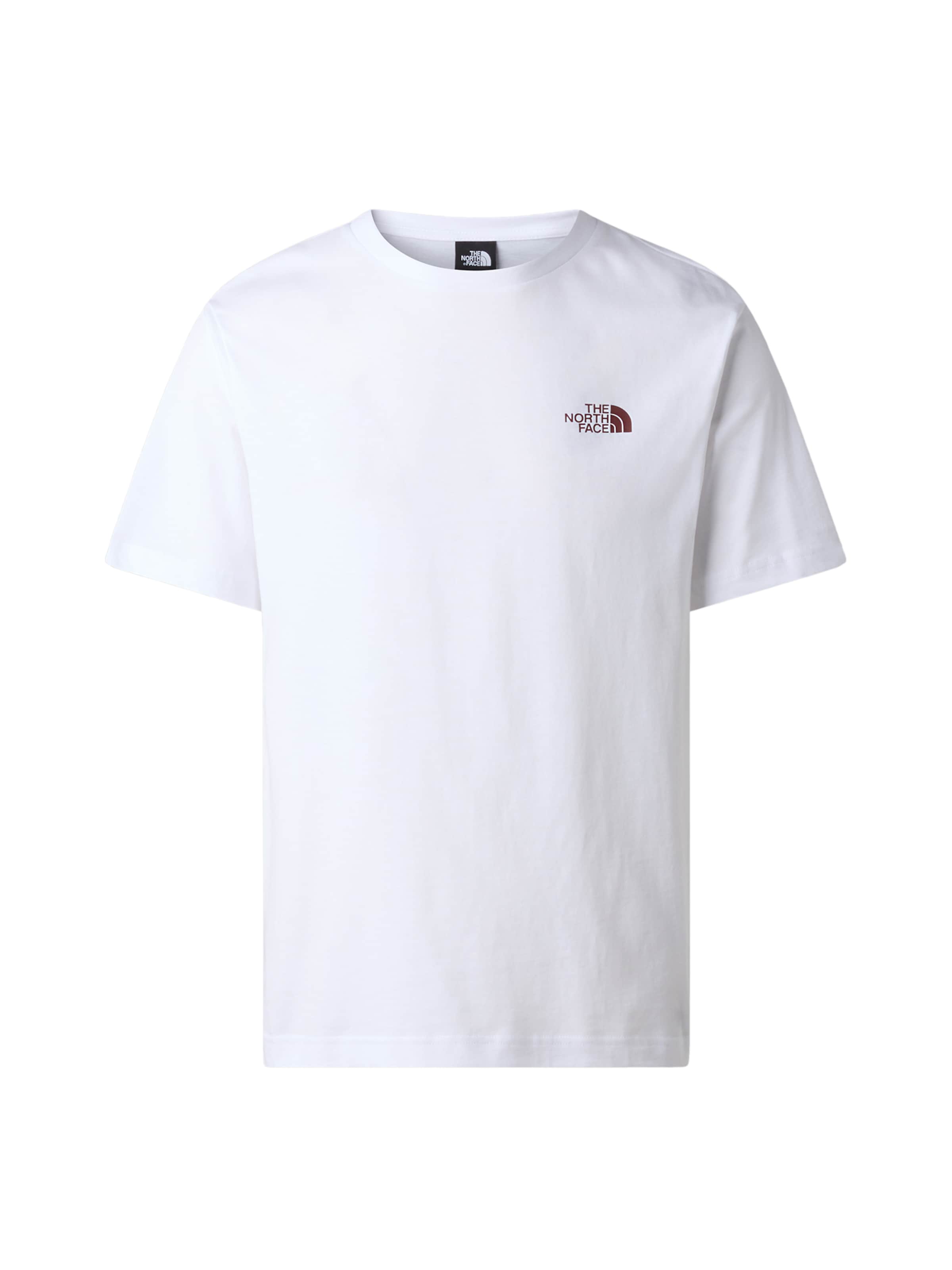 THE NORTH FACE Shirt in Brown / White, Item view
