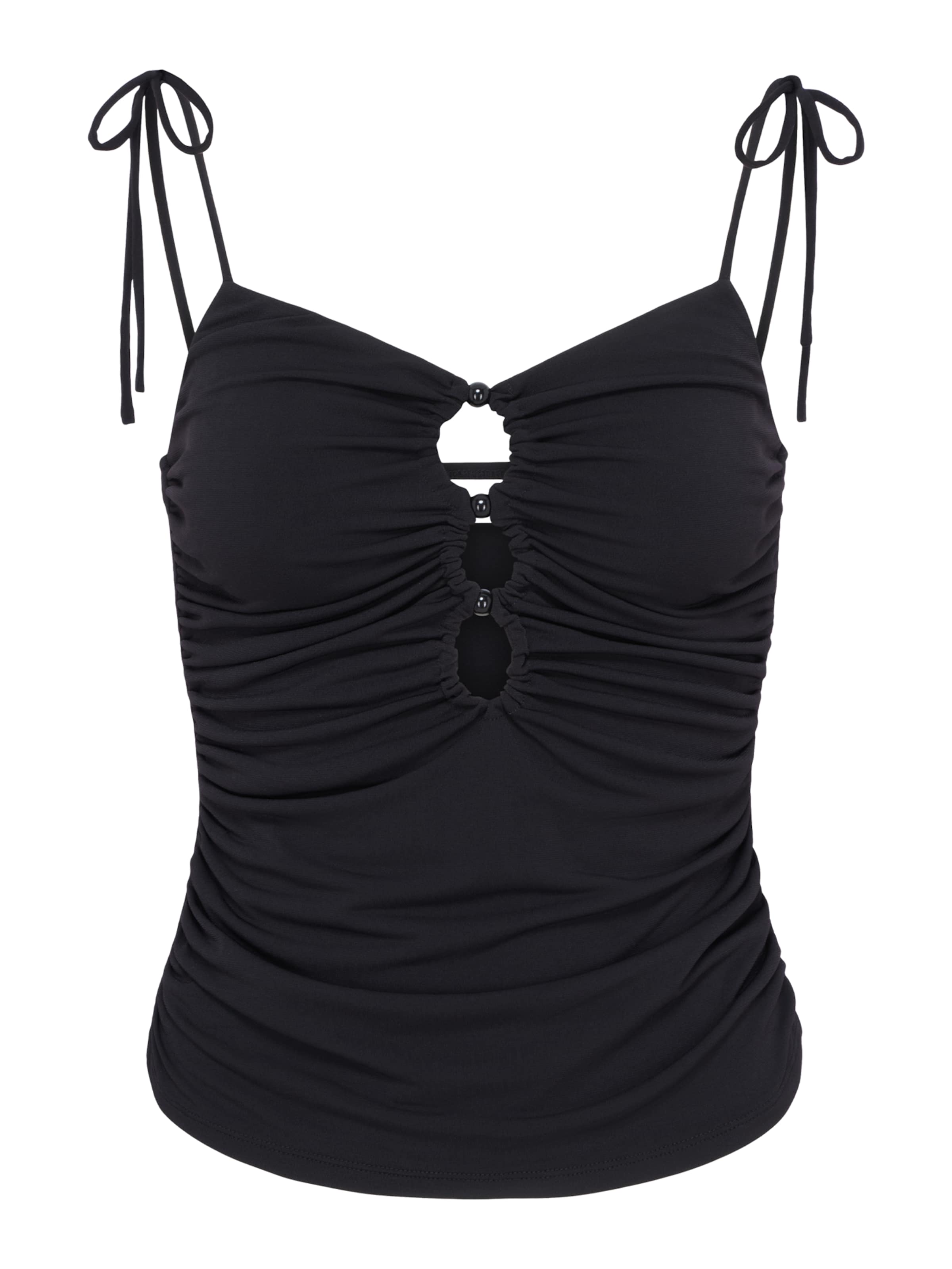 Top 'Balian' di LeGer by Lena Gercke in nero: frontale