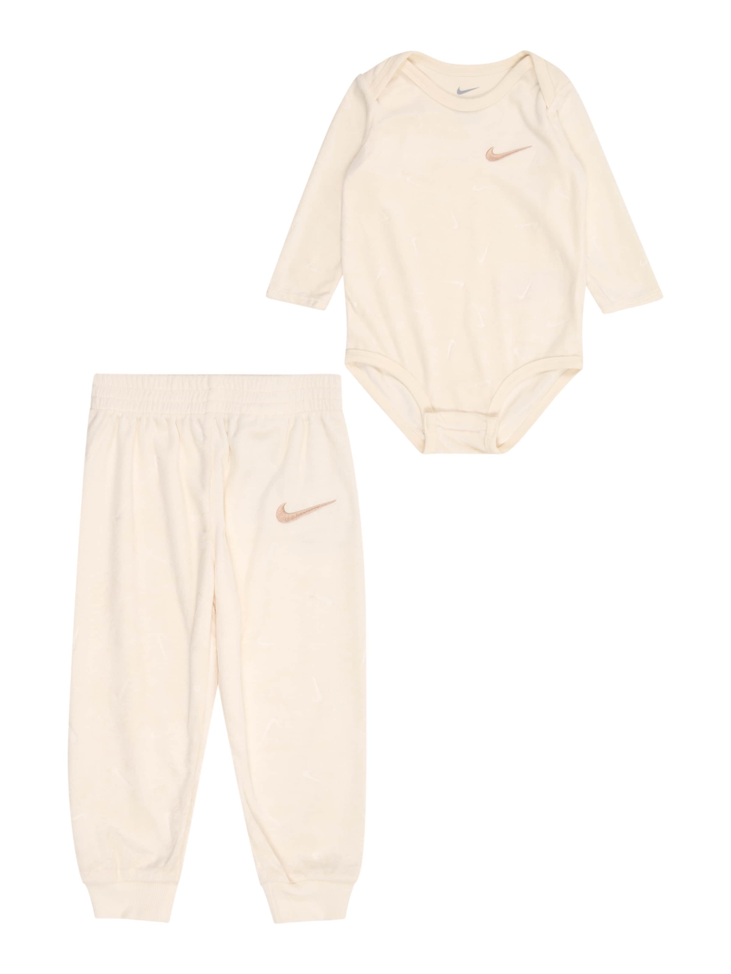 Nike Sportswear - Conjunto 'NEW IMPRESSIONS' en beige: frente