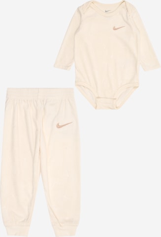 Nike Sportswear - Conjunto 'NEW IMPRESSIONS' en beige: frente