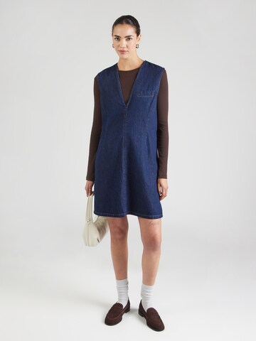 MSCH COPENHAGEN Рокля 'Adna Alena' в синьо: отпред