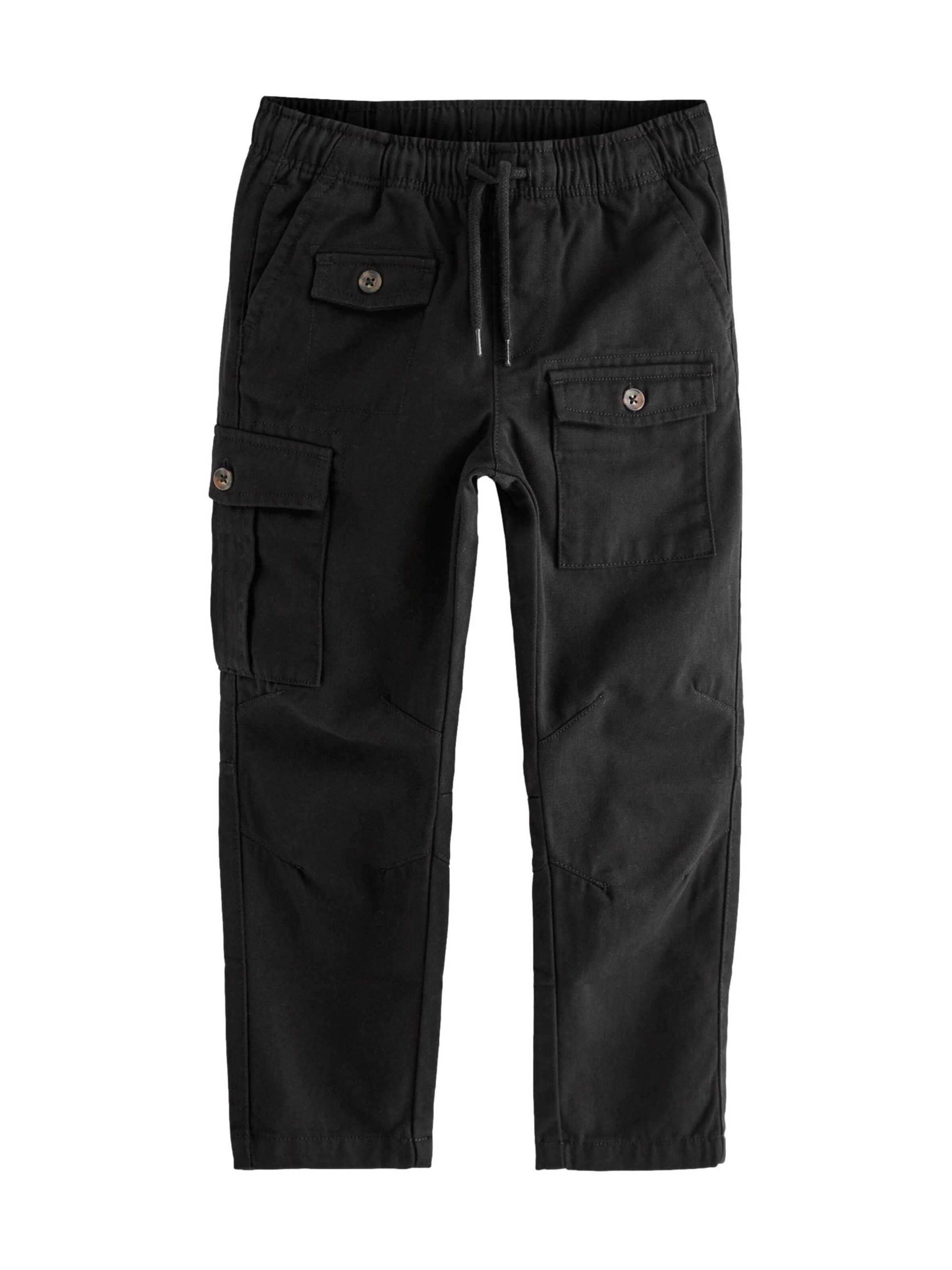 Next Hlače | črna barva: sprednja stran