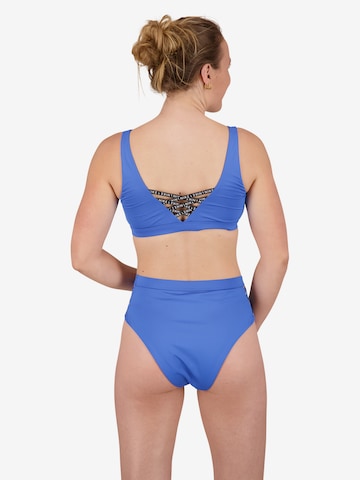 Nike Swim Bralette Athletic Bikini Top 'Sneakerkini' in Blue