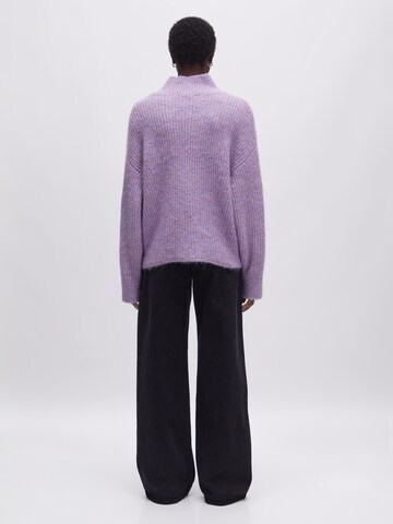EDITED Sweater 'Beth' in Purple