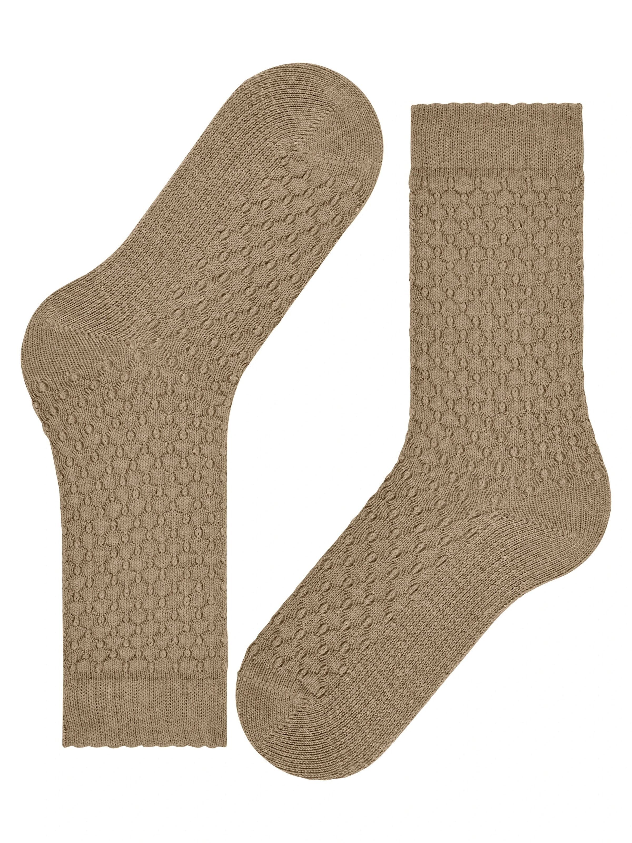 BURLINGTON Socken 'Orkney' in Beige