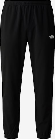 THE NORTH FACE Tapered Ulkoiluhousut 'WANDER 2.0' värissä musta: etupuoli