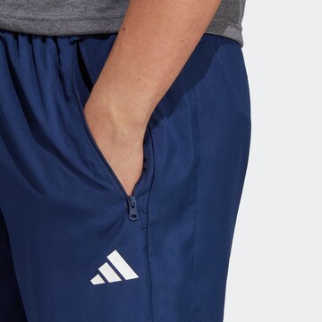 ADIDAS PERFORMANCE Regular Sports trousers 'Train Essentials' in Blue