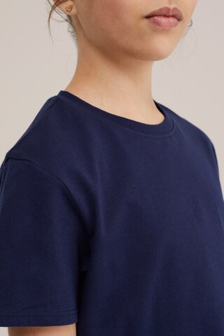 WE Fashion Футболка в Синий