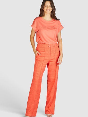 MARC AUREL Loose fit Pants in Orange