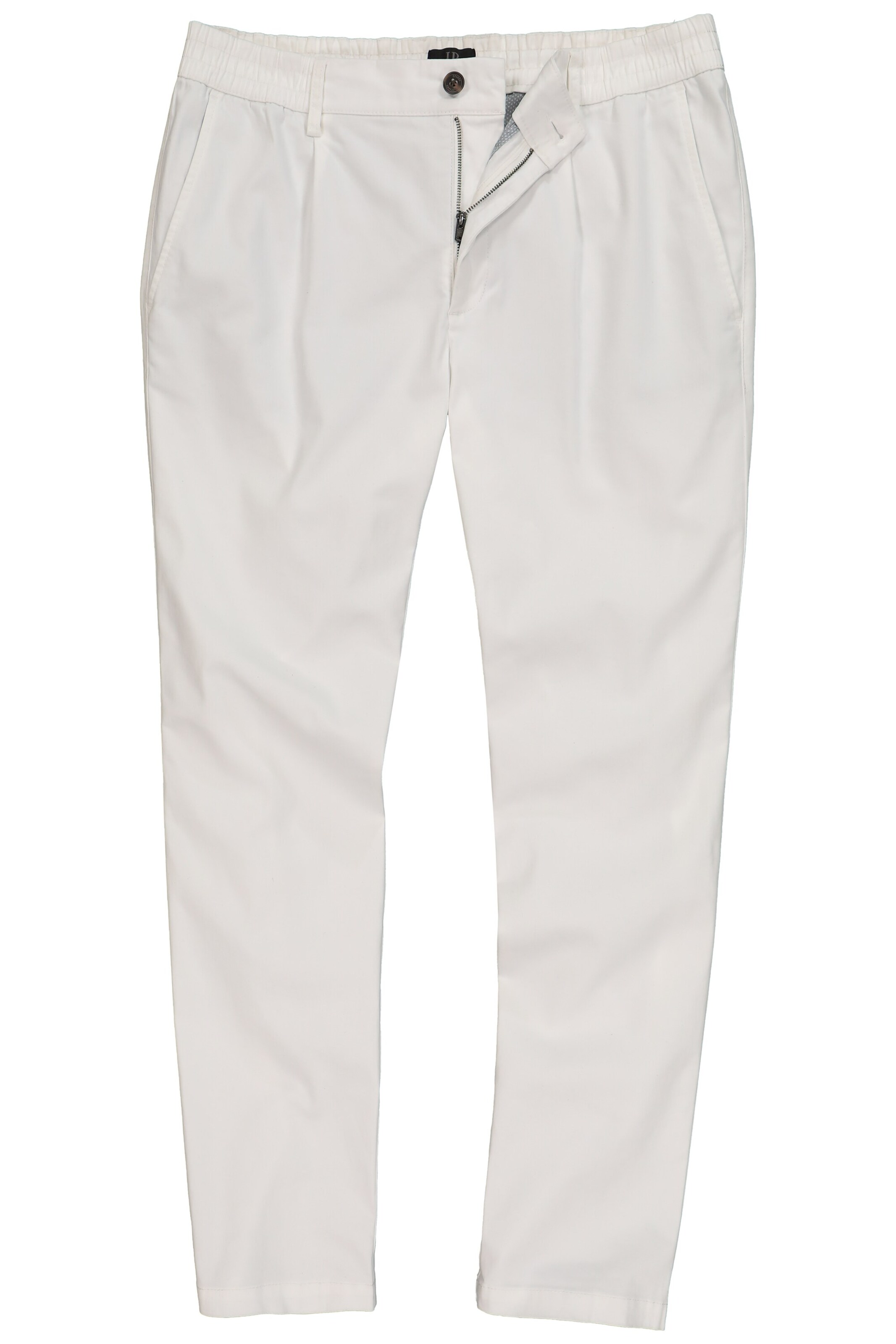 JP1880 Bundfaltenhose in Weiß: Vorderseite