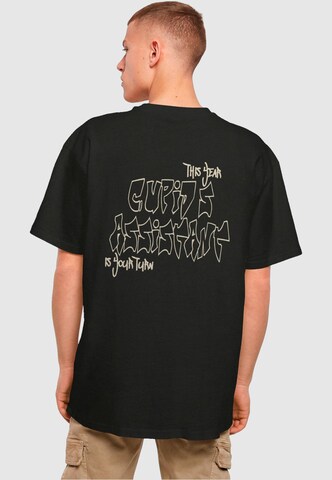 Merchcode Shirt 'Cupid´s Assistant' in Black: front