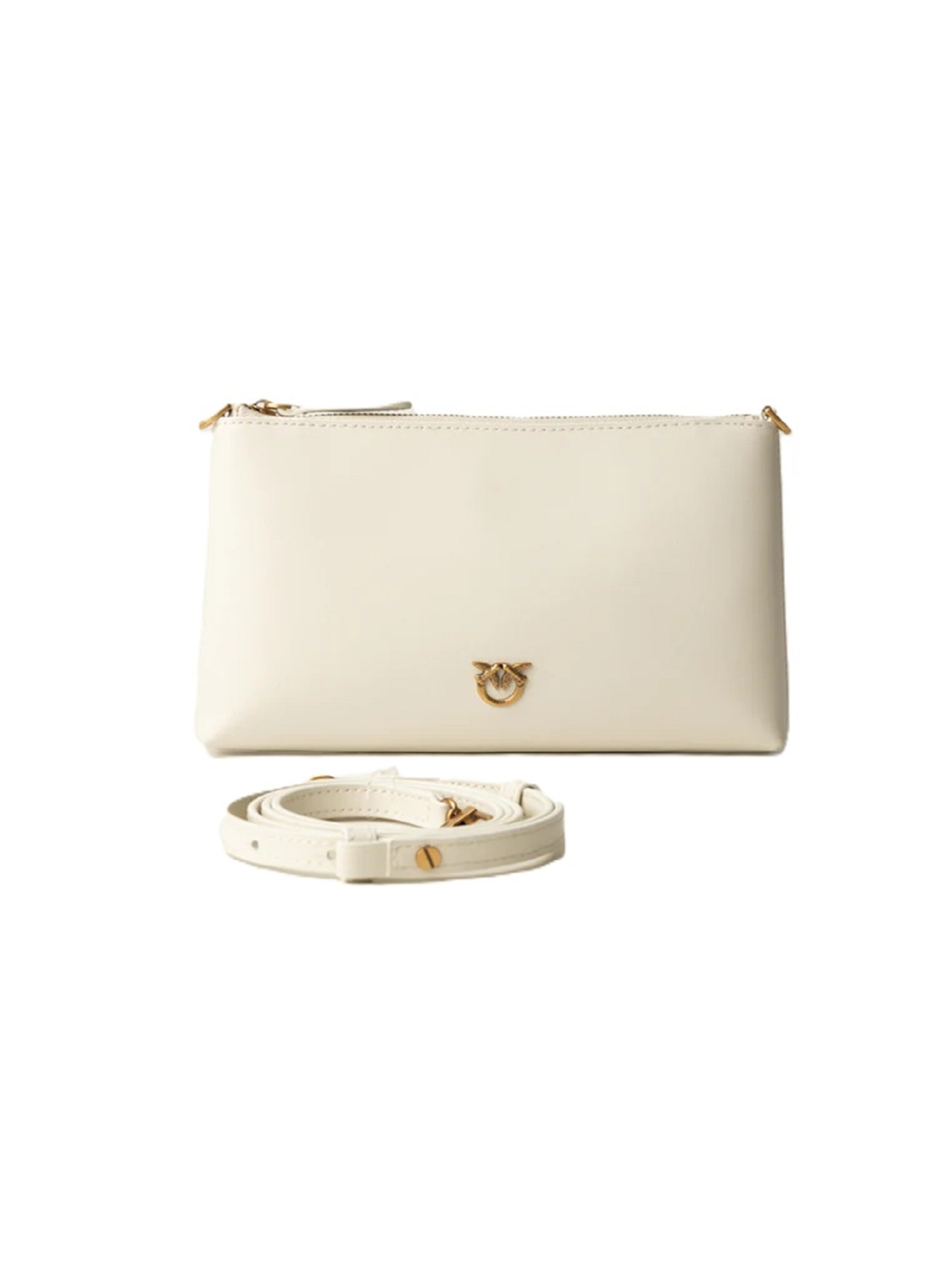 Borsa a tracolla '104277 A0F1 Z99Q' di PINKO in beige: frontale