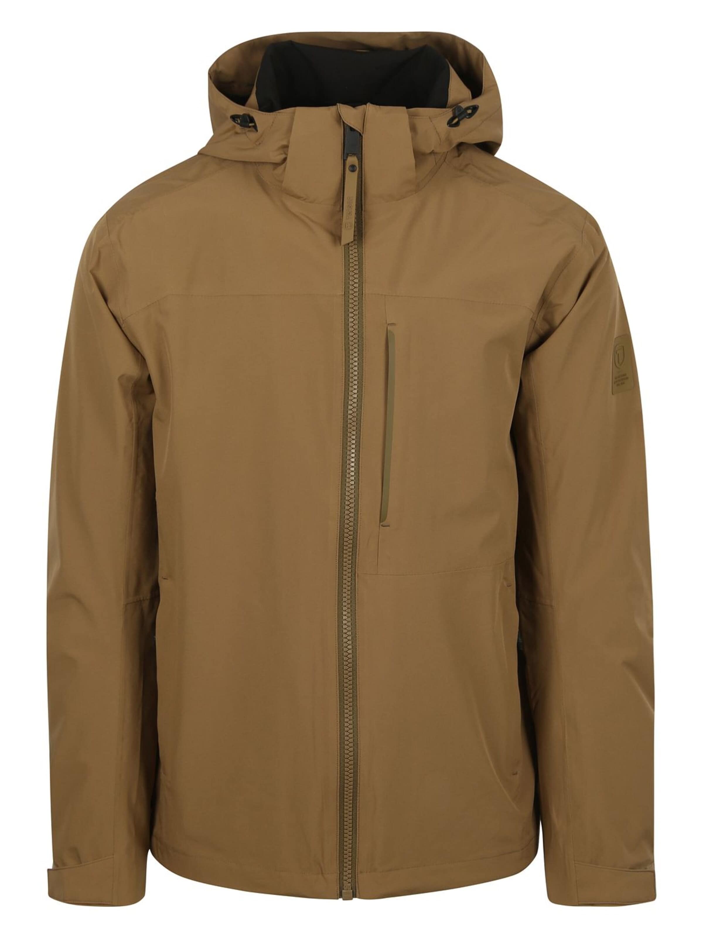 TENSON Winter Coat 'Damien' in Green: front