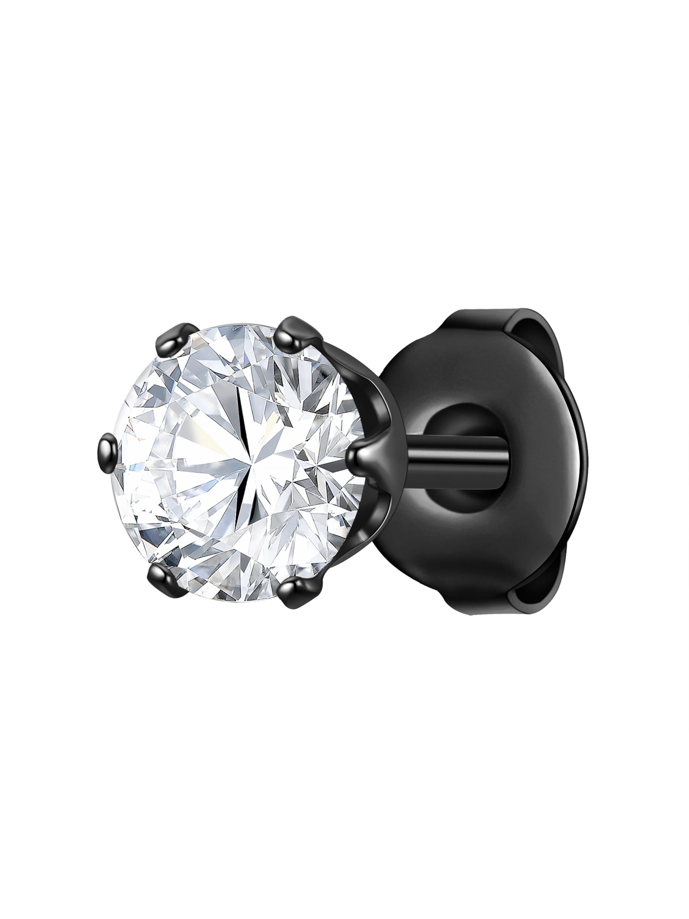 True Rebels Earring in Black: front