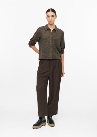 s.Oliver Blouse in Bruin: voorkant