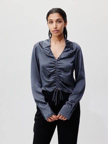 LeGer by Lena Gercke Bluza 'Masha' | modra barva: sprednja stran