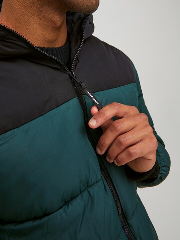 JACK & JONES Winter Jacket 'Chili' in Green