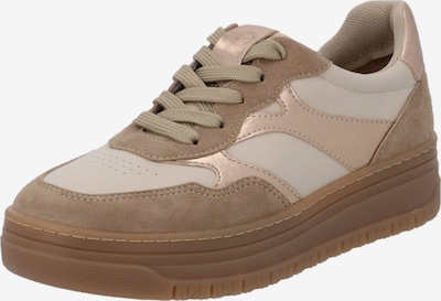 Tamaris Sneaker low i 37 i Brokade / rosa guld / stone, Produktvisning