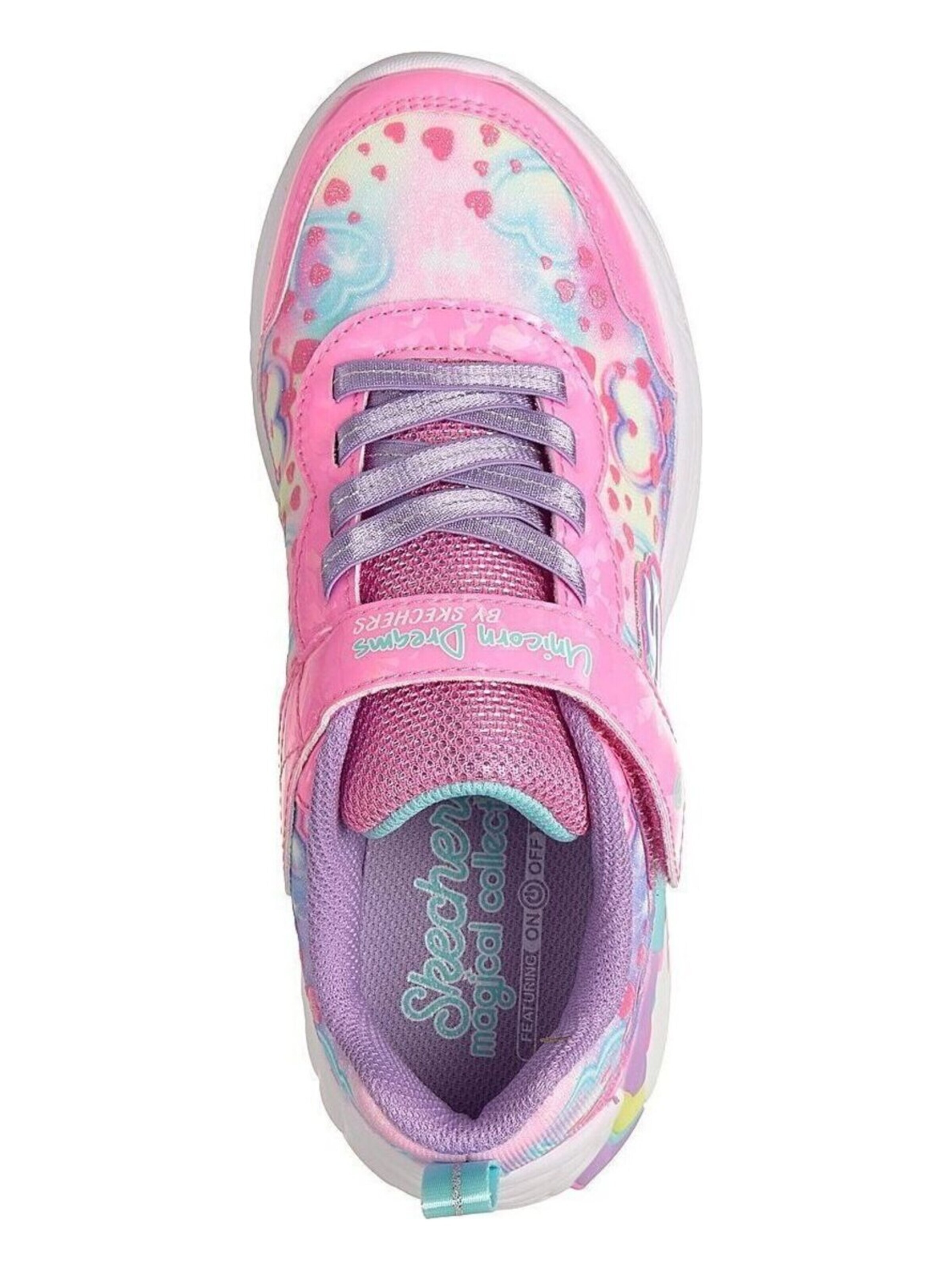 SKECHERS - Zapatillas deportivas 'Skechers S Lights-unicorn Dreams-hear' en rosa