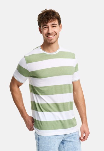 INDICODE JEANS Shirt ' Ariba ' in Green: front