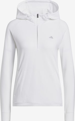 Felpa sportiva 'Ultimate365+ Course Control' di ADIDAS PERFORMANCE in bianco: frontale