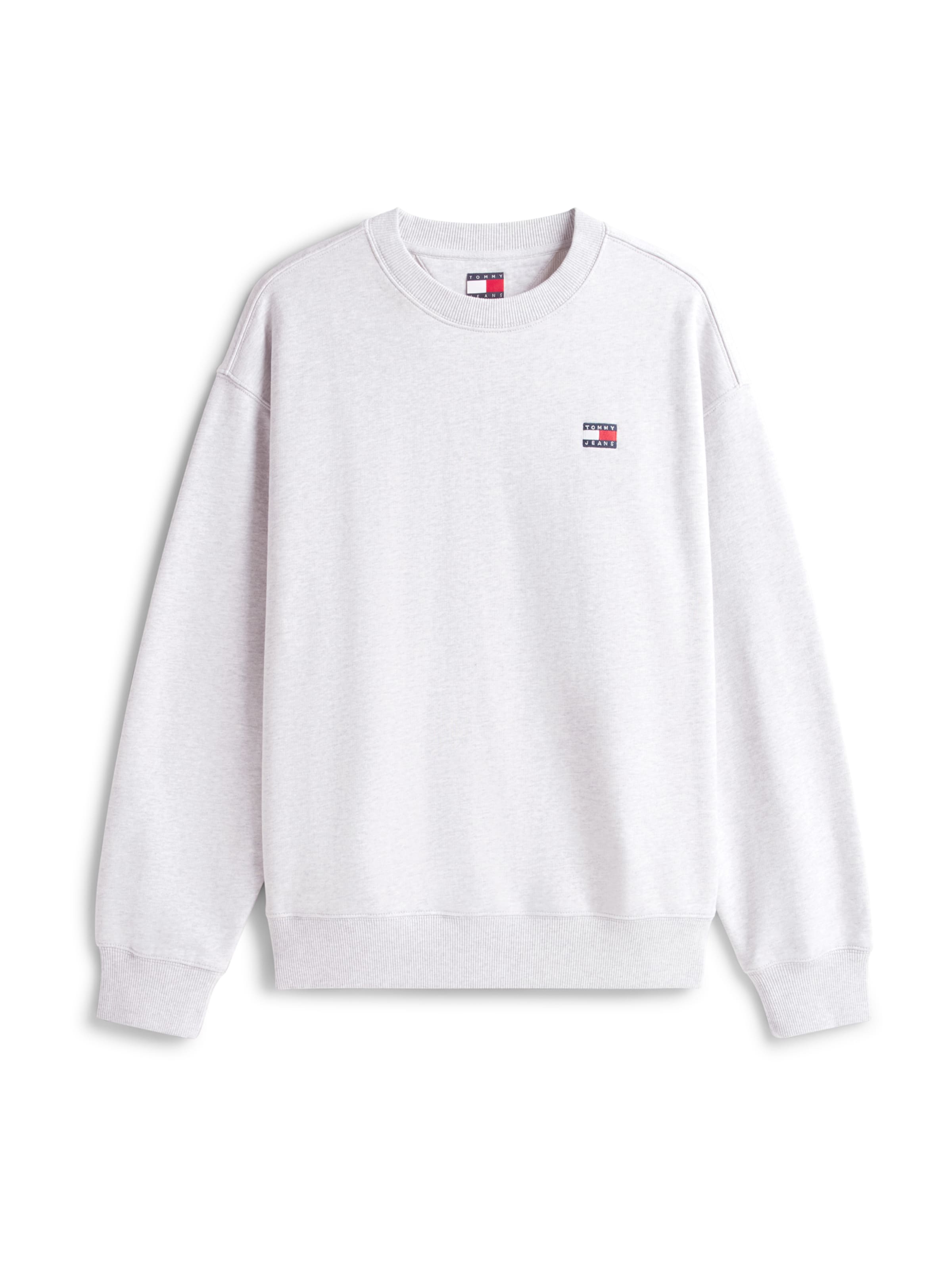 Tommy Jeans Sweatshirt i grå: forside