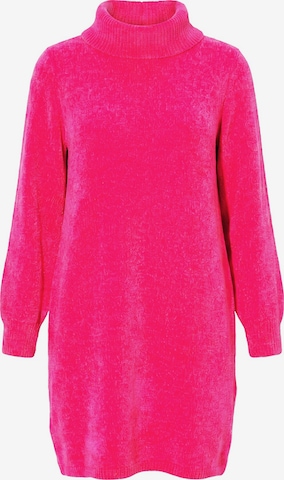 Ulla Popken Strickkleid in Pink: Vorderseite