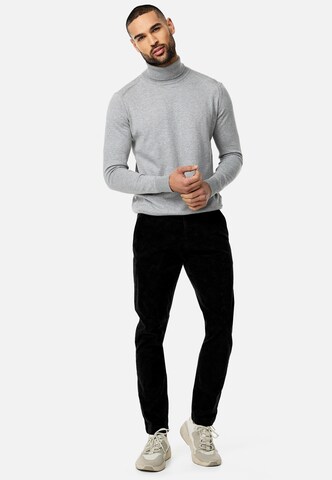 INDICODE JEANS Regular Chino trousers in Black