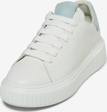 Baskets basses 'Svea' Marc O'Polo en blanc : devant