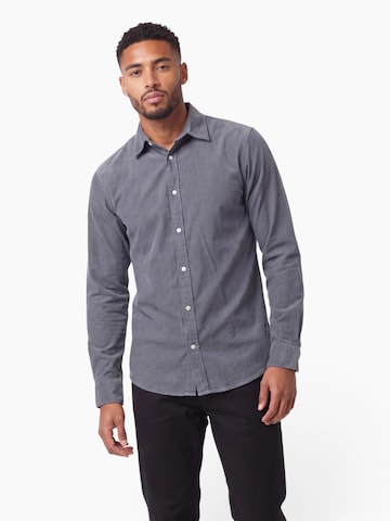 JACK & JONES Regular fit Πουκάμισο 'JJEField' σε γκρι: μπροστά