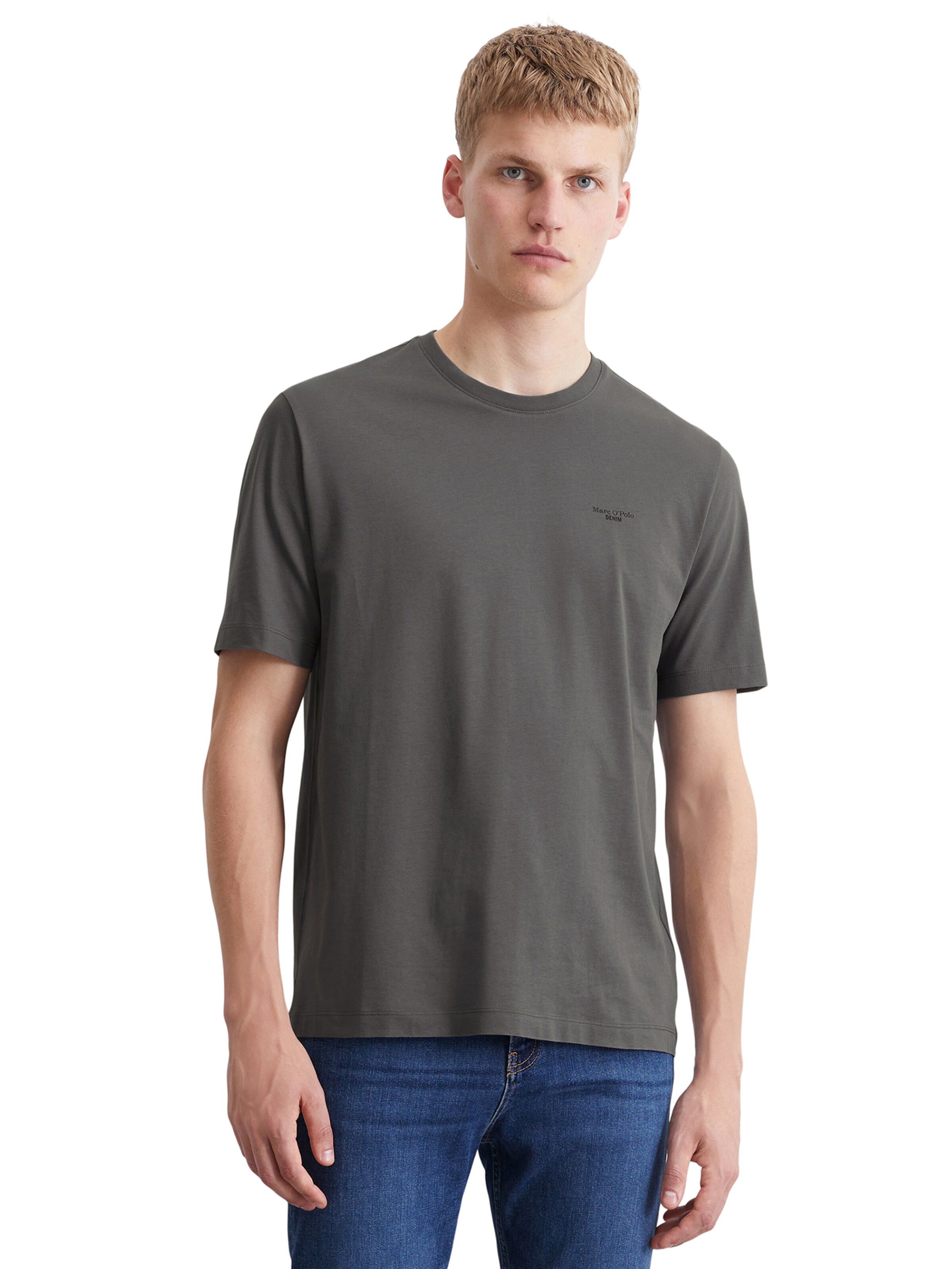 Marc O'Polo DENIM Shirt in Grey: front