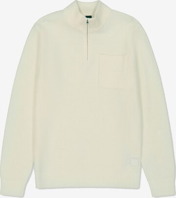 Pull-over Le Temps Des Cerises en blanc : devant