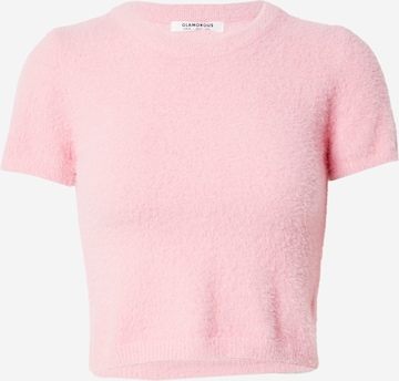 GLAMOROUS - Camiseta en rosa: frente