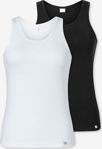ELLE Top in Black: front
