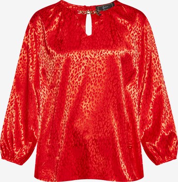 faina Blouse in Rood: voorkant